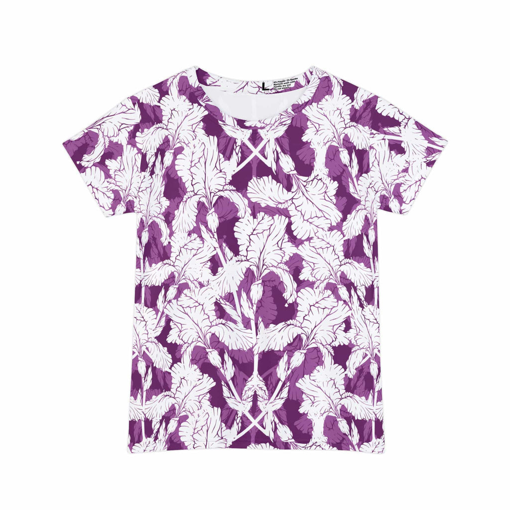 The Everyday Bloom Tee in Amethyst Etching