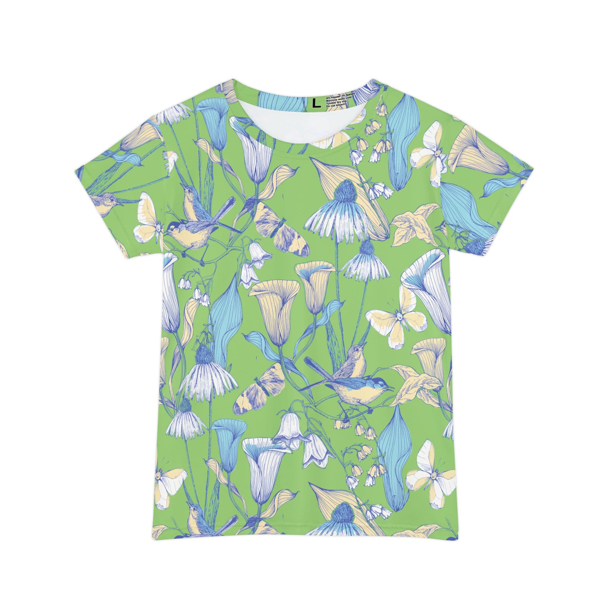 The Everyday Bloom Tee in Verdant Song