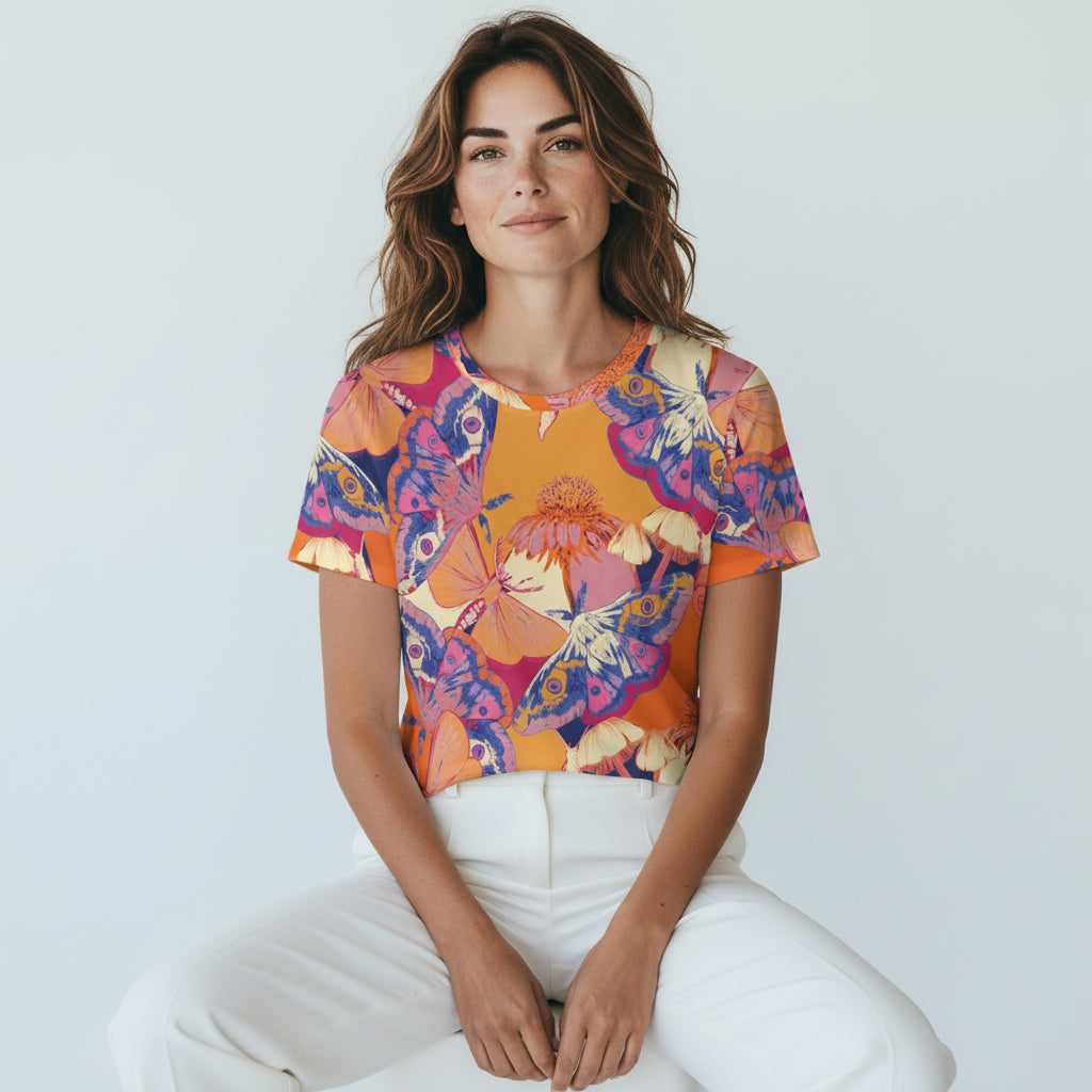 The Everyday Bloom Tee in Garden Myth