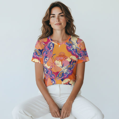 The Everyday Bloom Tee in Garden Myth
