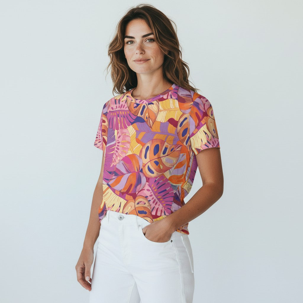 The Everyday Bloom Tee in Canopy Bloom