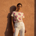 The Everyday Bloom Tee in Petal Drift