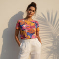 The Everyday Bloom Tee in Wild Savanna