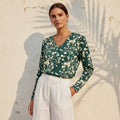 The Everyday V-Neck in Willow Garden