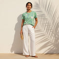 The Everyday Bloom Tee in Willow Sketch