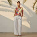 The Everyday Bloom Tee in Marigold Reverie