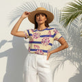 The Everyday Bloom Tee in Seaside Dahlia