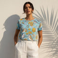 The Everyday Bloom Tee in Lemon Grove