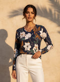 The Everyday V-Neck in Nocturne Flight