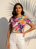 The Everyday Bloom Tee in Confetti Bloom