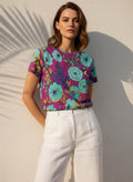 The Everyday Bloom Tee in Wild Song