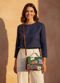 The Everyday Crossbody in Emerald Sonata
