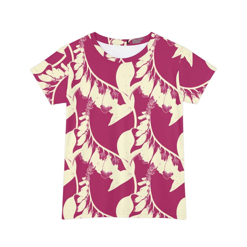 The Everyday Bloom Tee in Crimson Vine