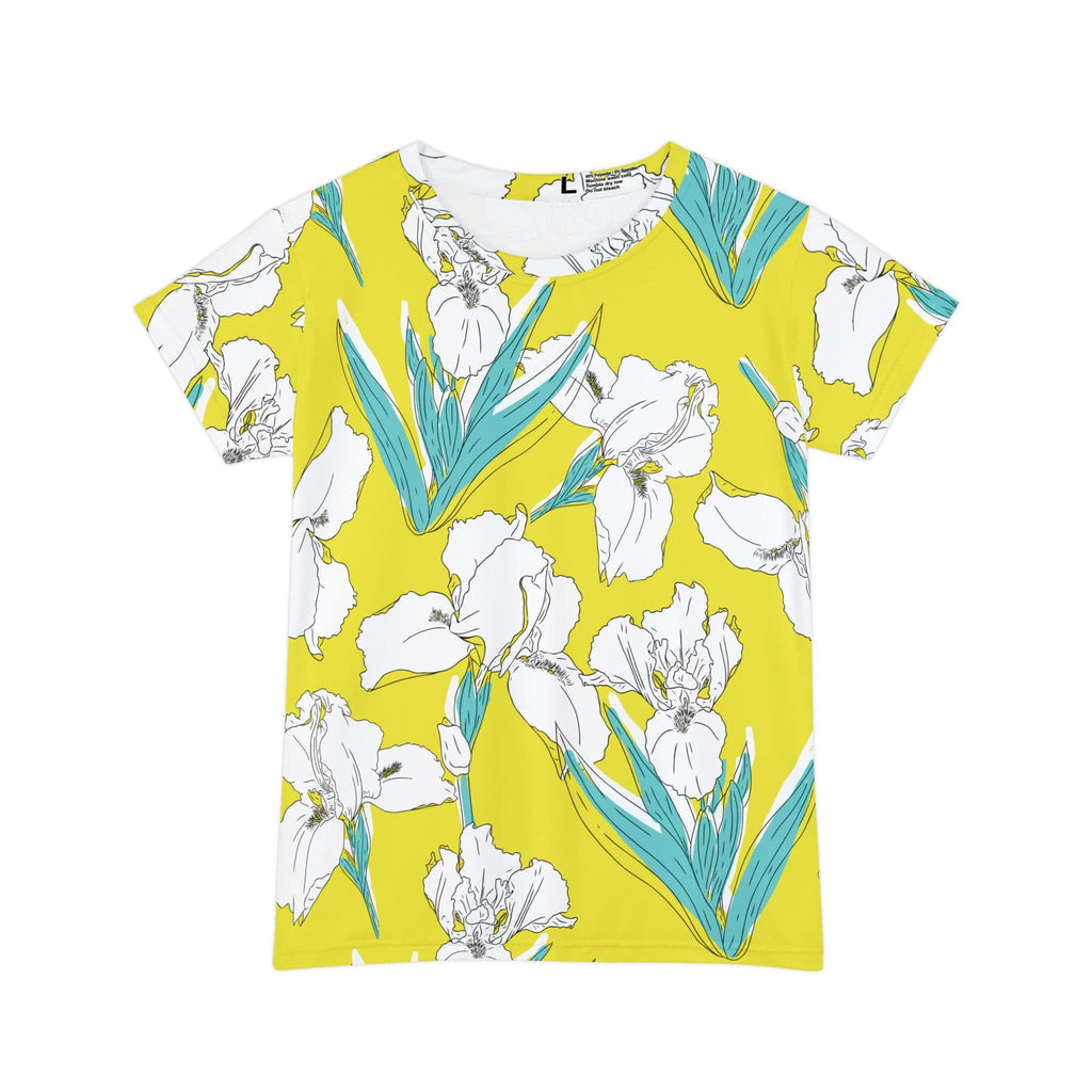 The Everyday Bloom Tee in Lemon Iris