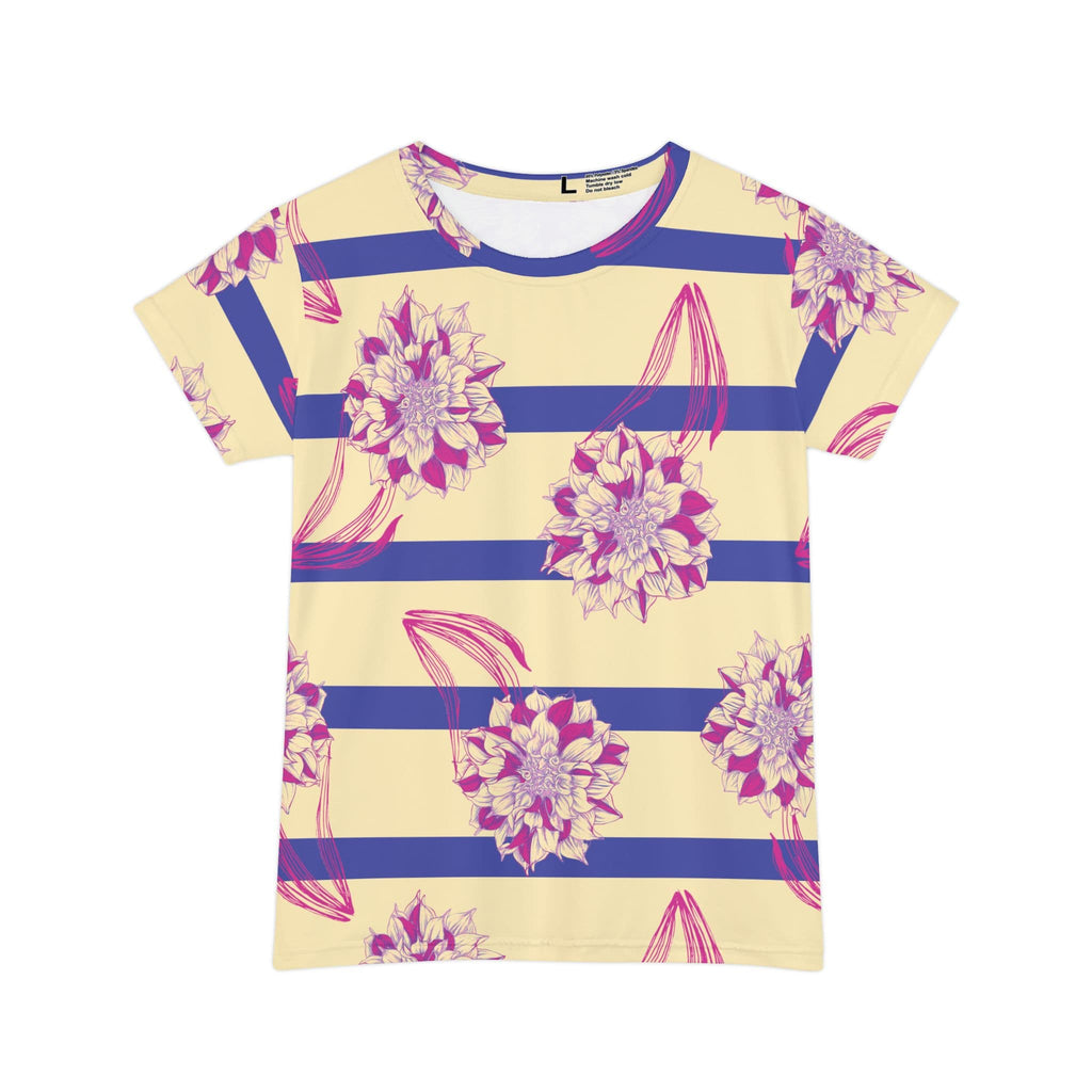 The Everyday Bloom Tee in Seaside Dahlia