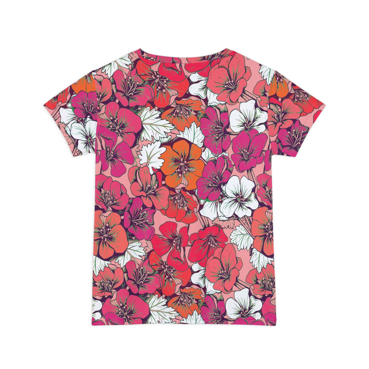 The Everyday Bloom Tee in Bougainvillea Pop