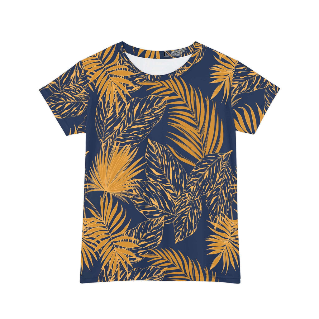 The Everyday Bloom Tee in Midnight Palm