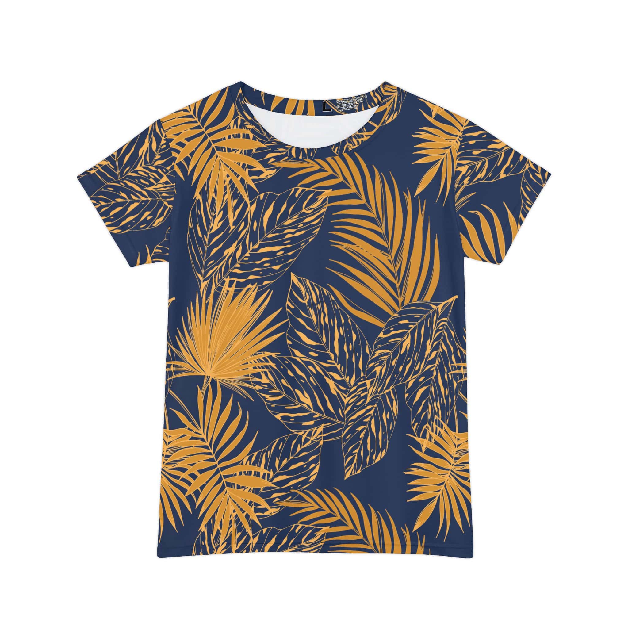 The Everyday Bloom Tee in Midnight Palm