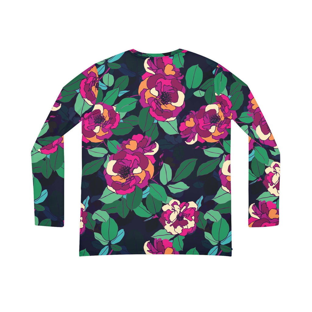 The Everyday V-Neck in Jewelbox Peony