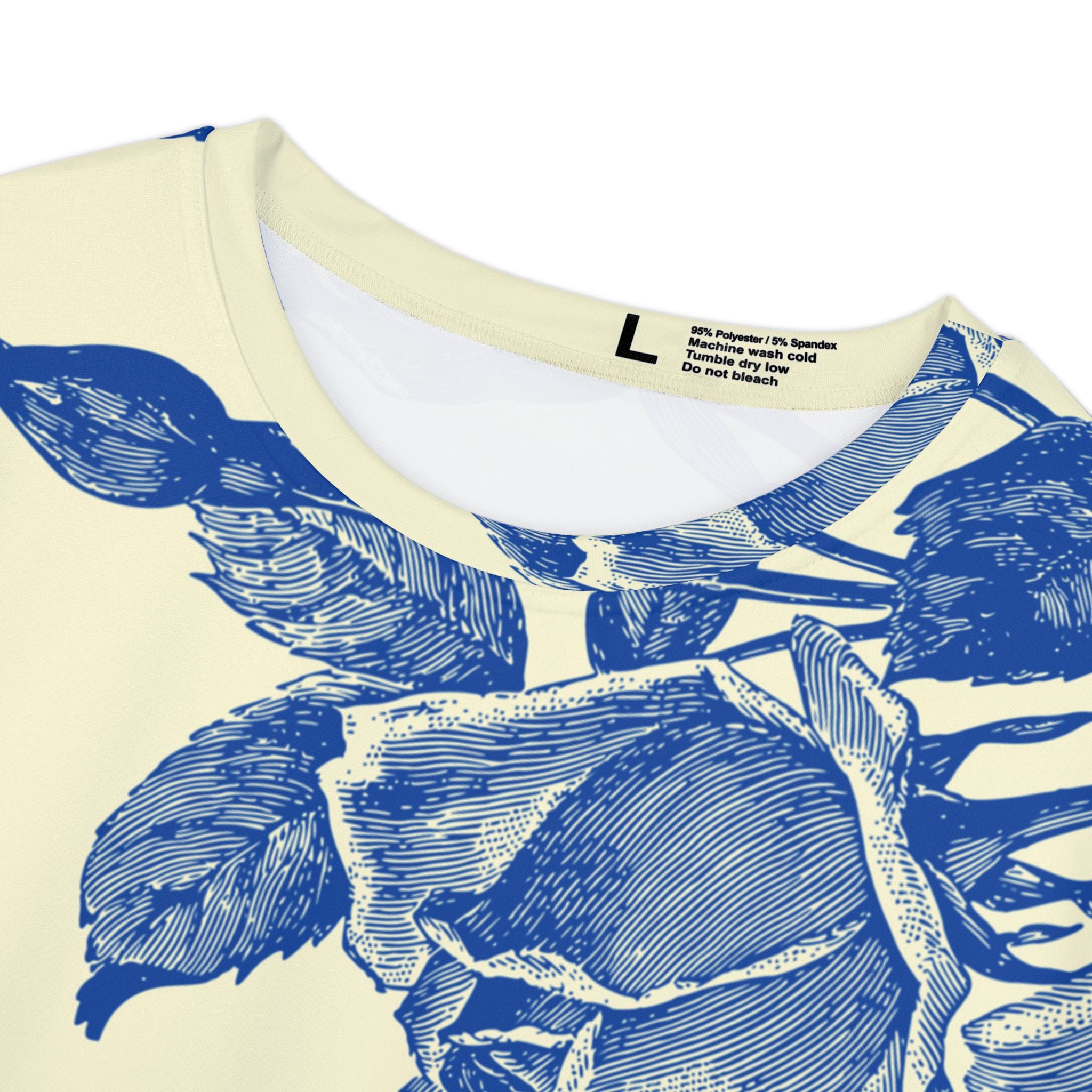 The Everyday Bloom Tee in Azure Bloom