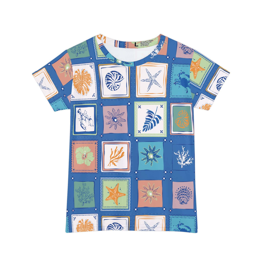 The Everyday Bloom Tee in Coastal Keepsake