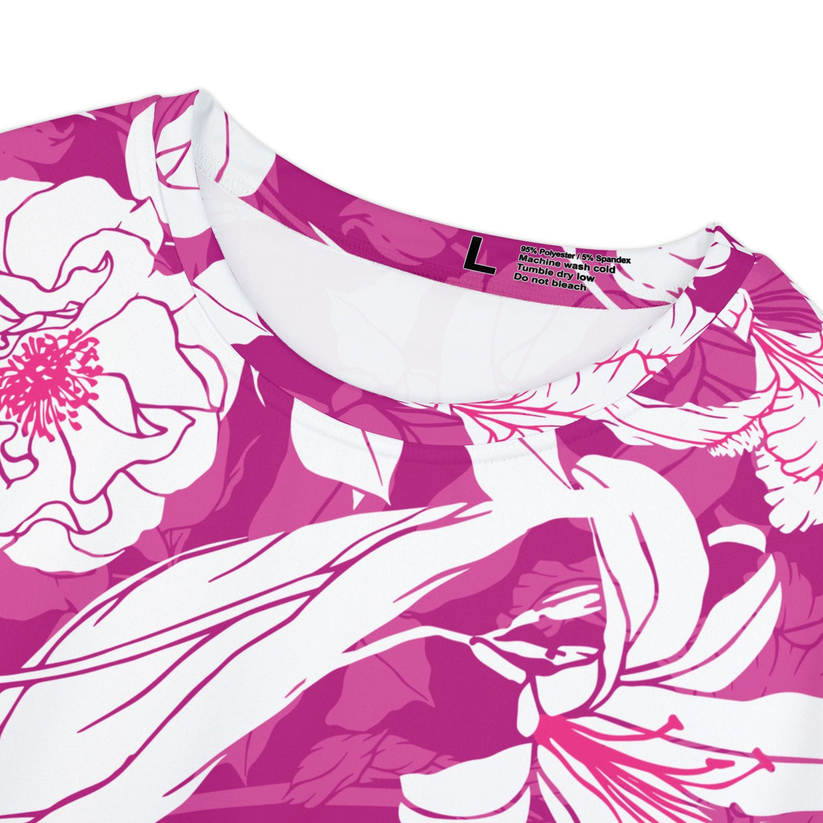 The Everyday Bloom Tee in Raspberry Etching