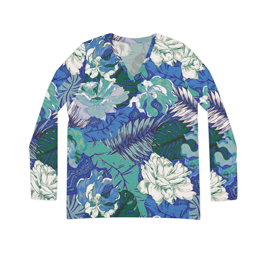 The Everyday V-Neck in Cobalt Eden