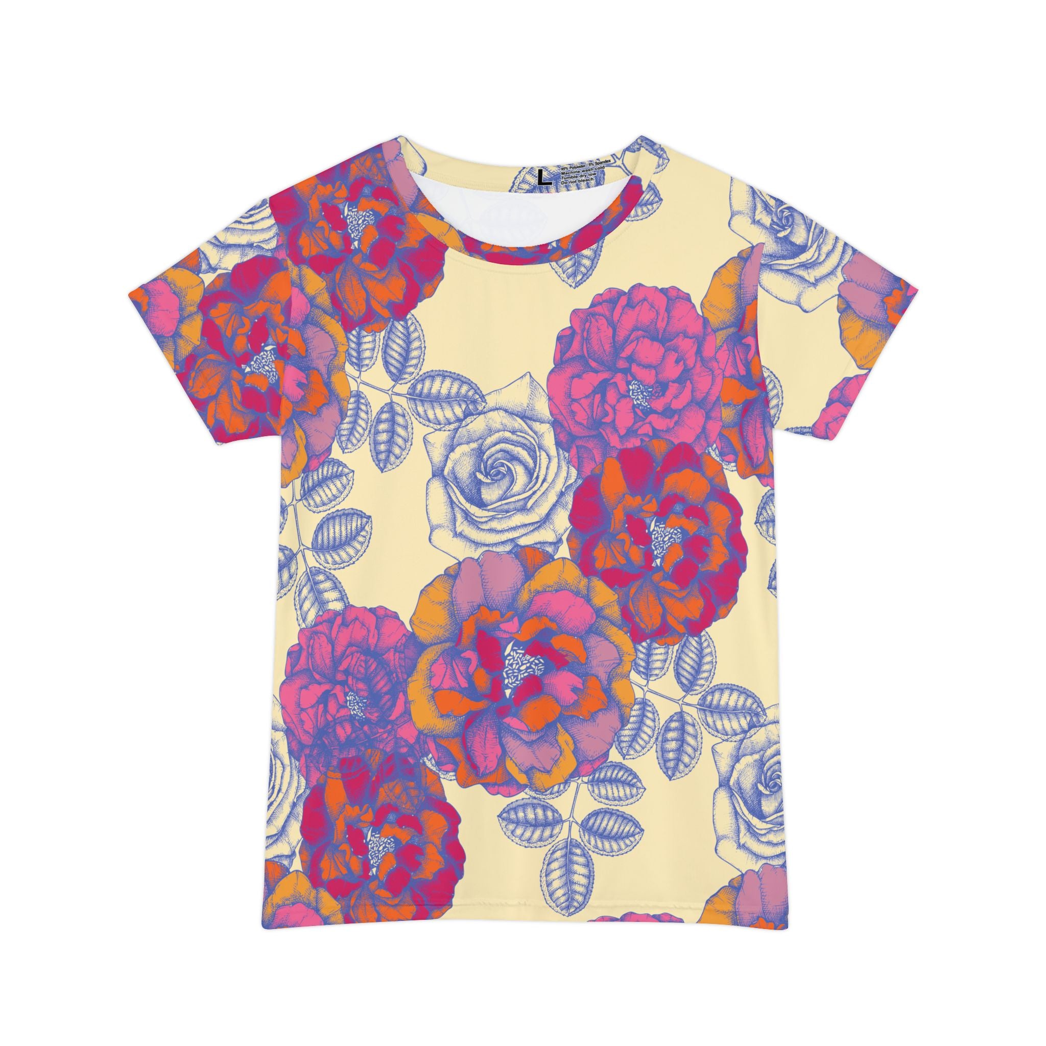 The Everyday Bloom Tee in Saffron Garden