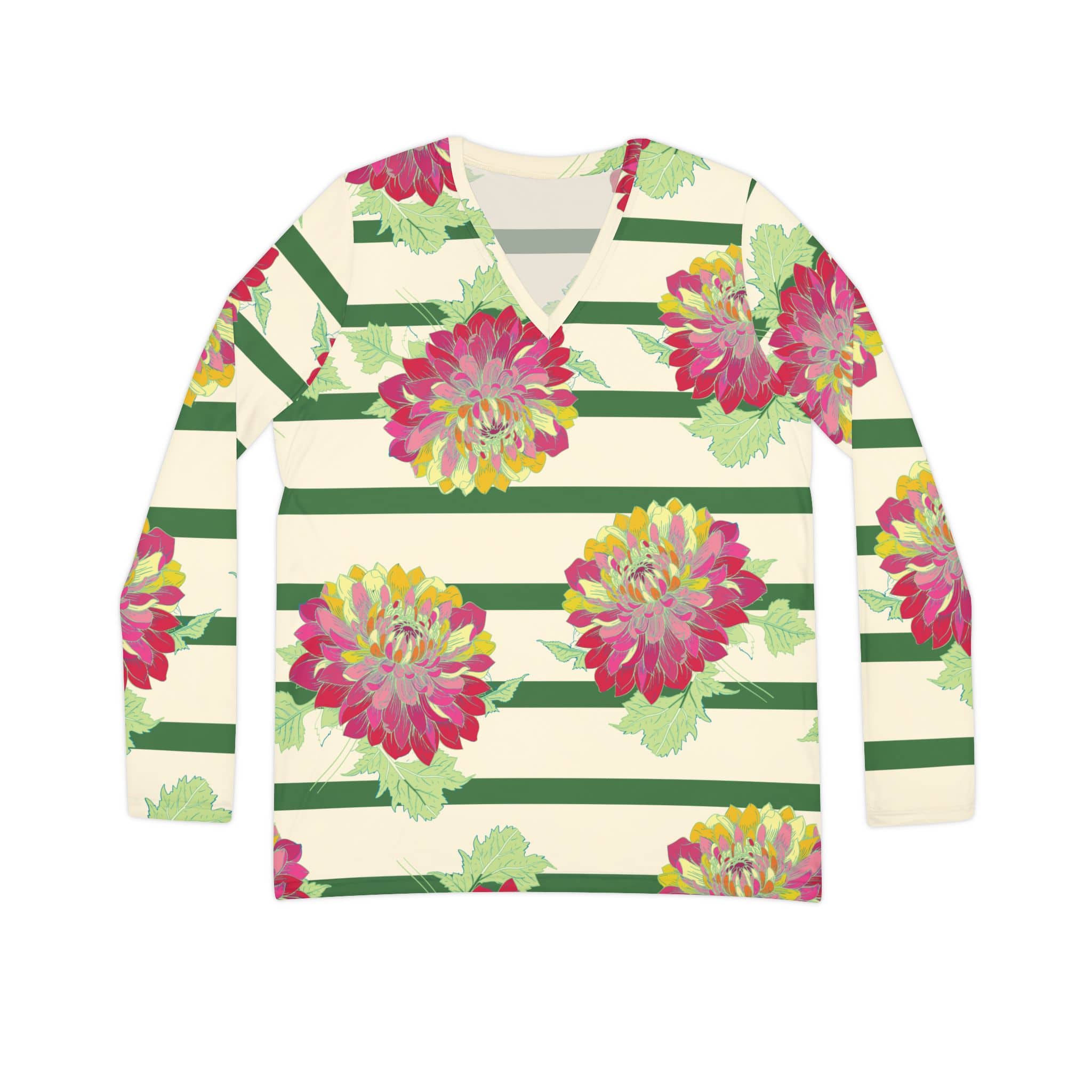 The Everyday V-Neck in Garden Regatta
