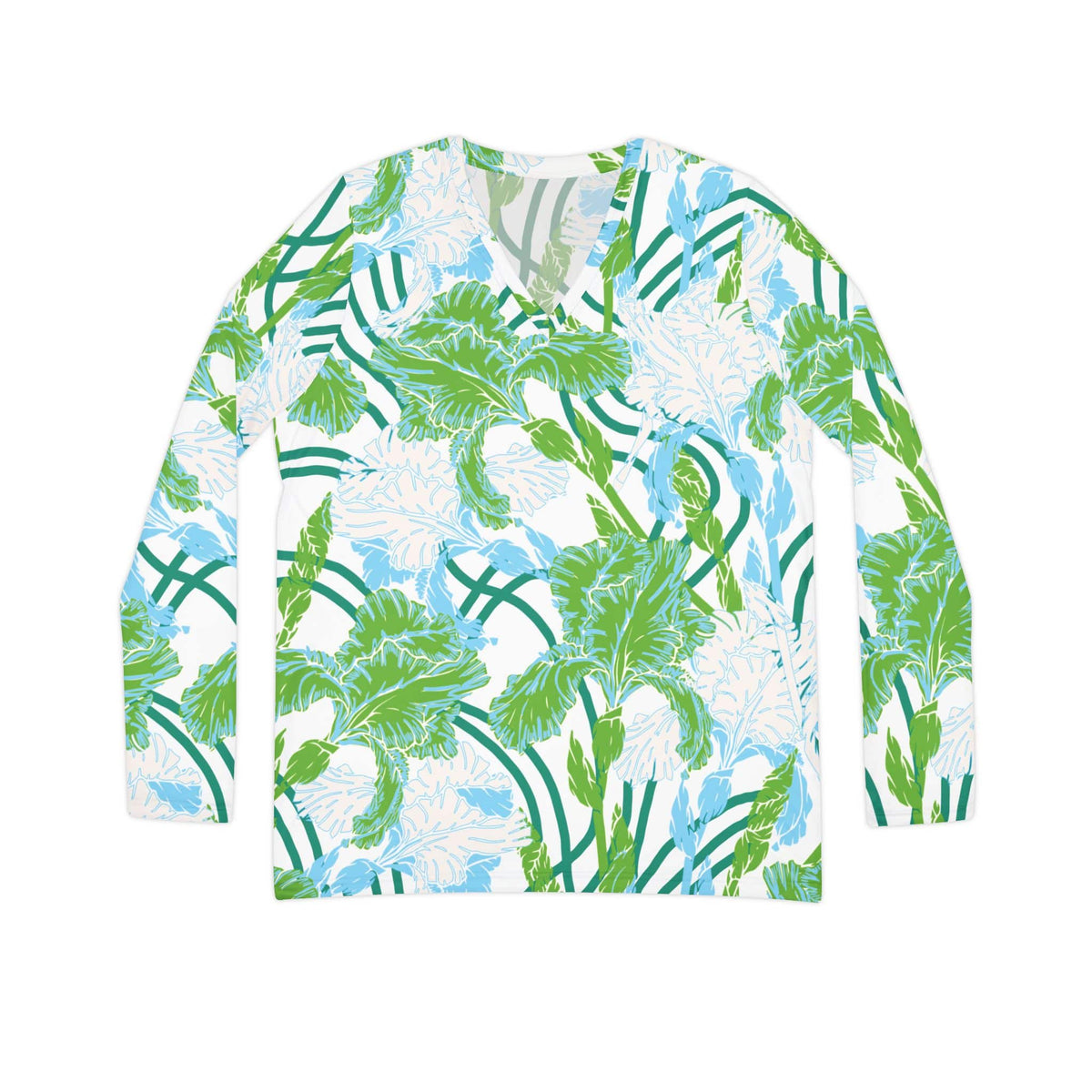 The Everyday V-Neck in Seaside Iris