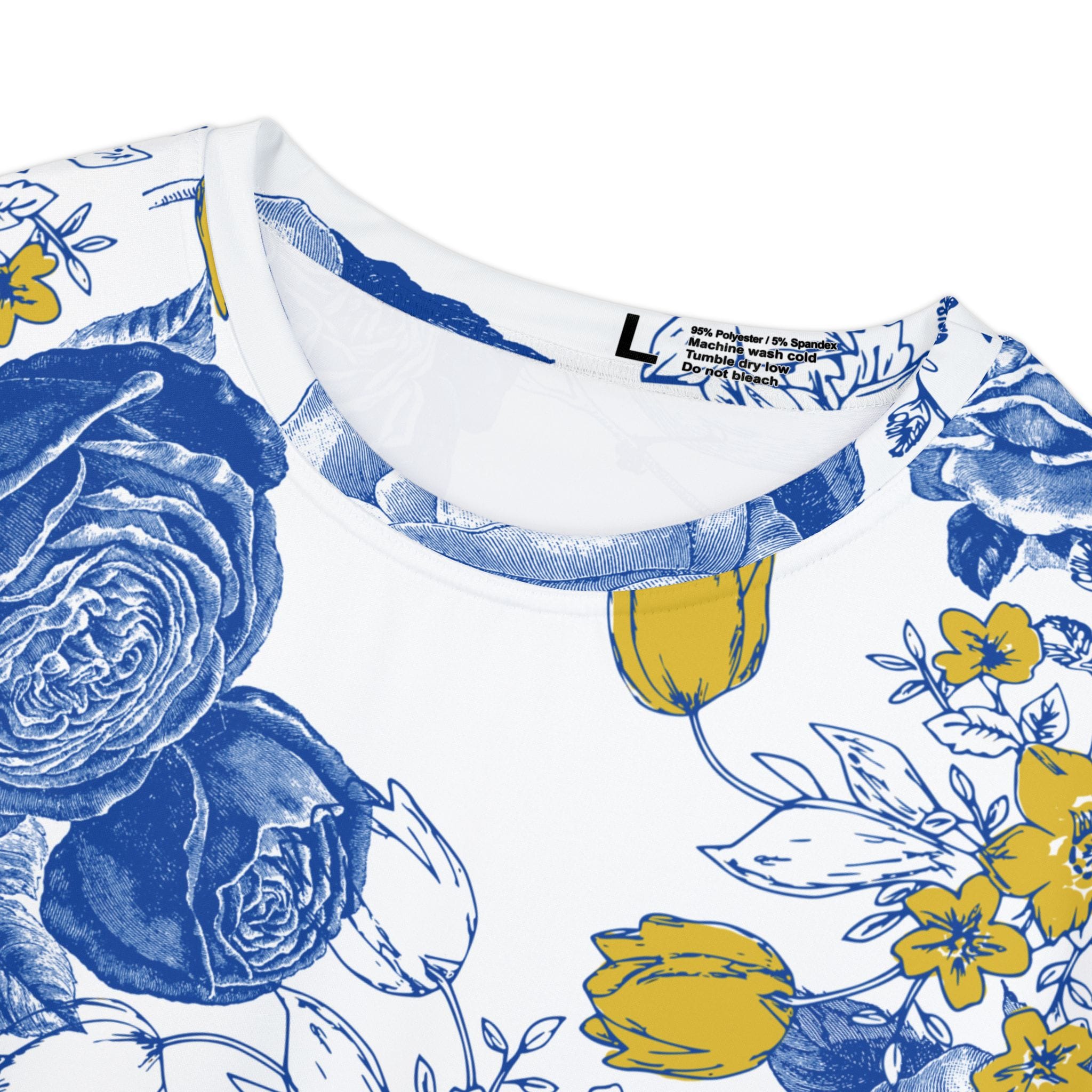 The Everyday Bloom Tee in Porcelain Bloom