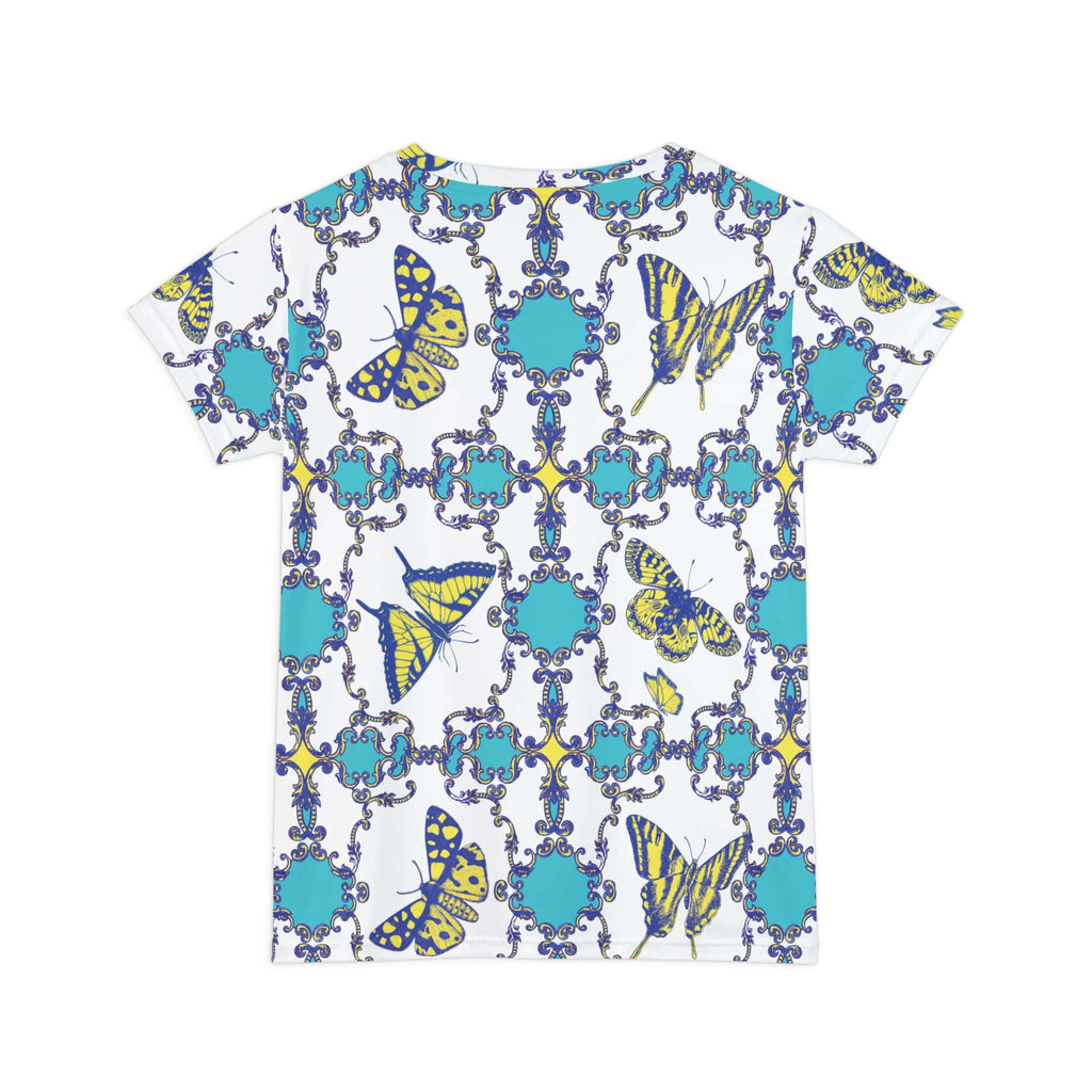 The Everyday Bloom Tee in Papillon Bleu