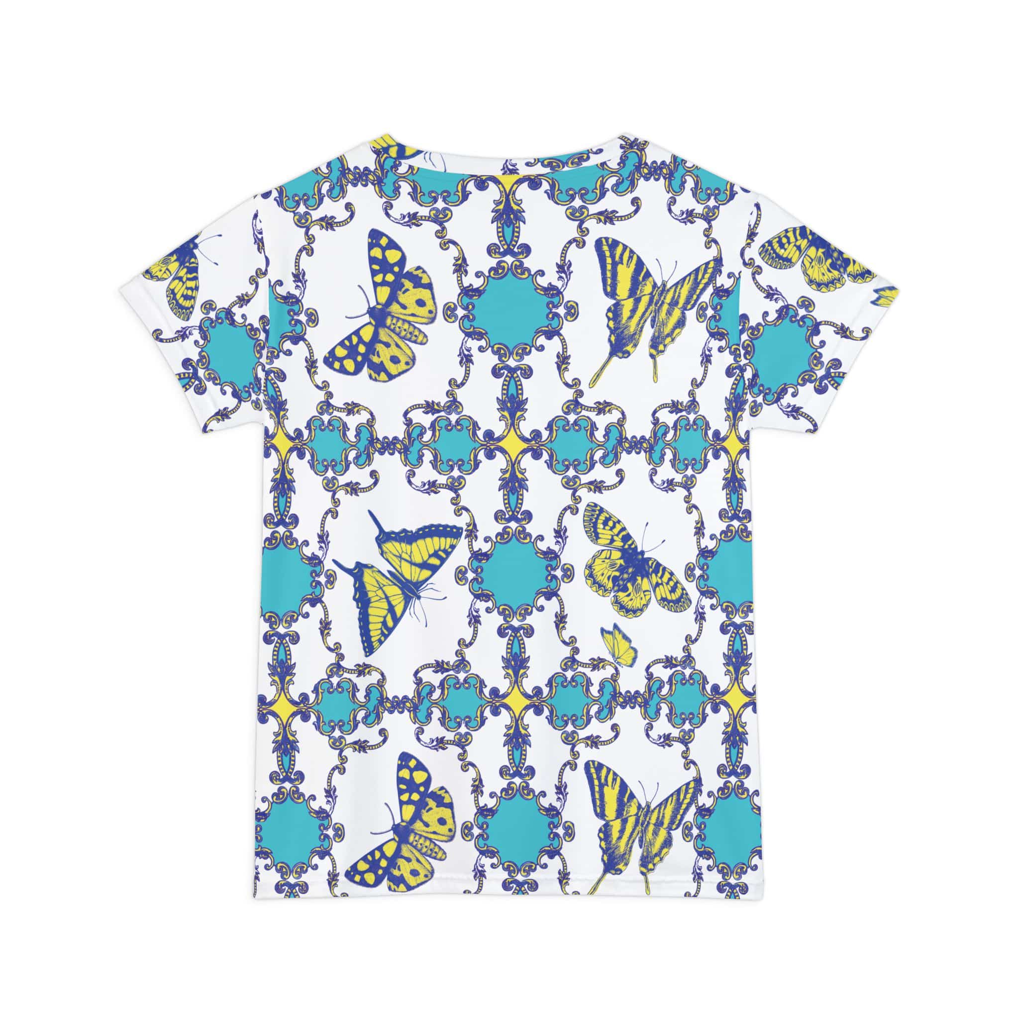 The Everyday Bloom Tee in Papillon Bleu