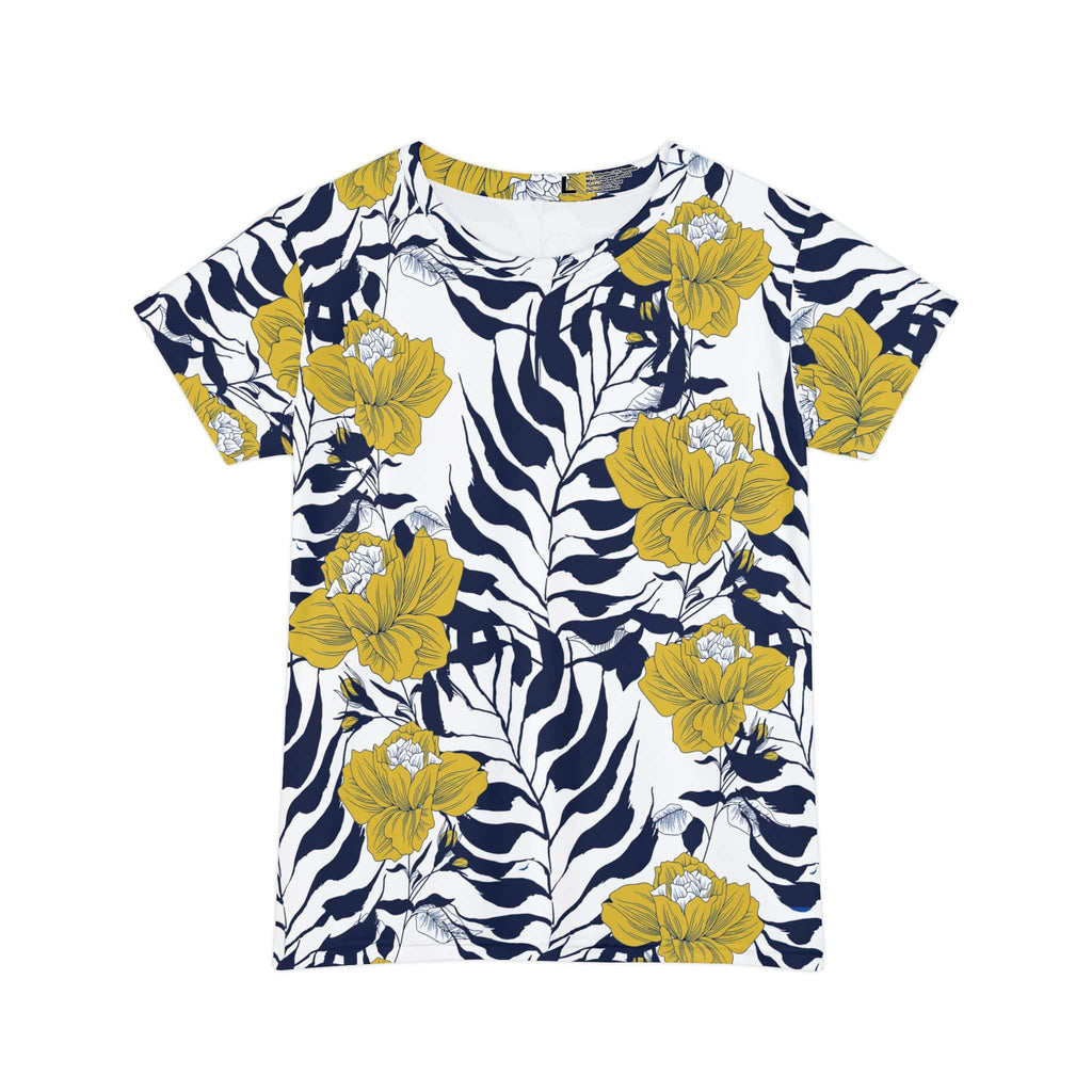 The Everyday Bloom Tee in Cobalt Canopy