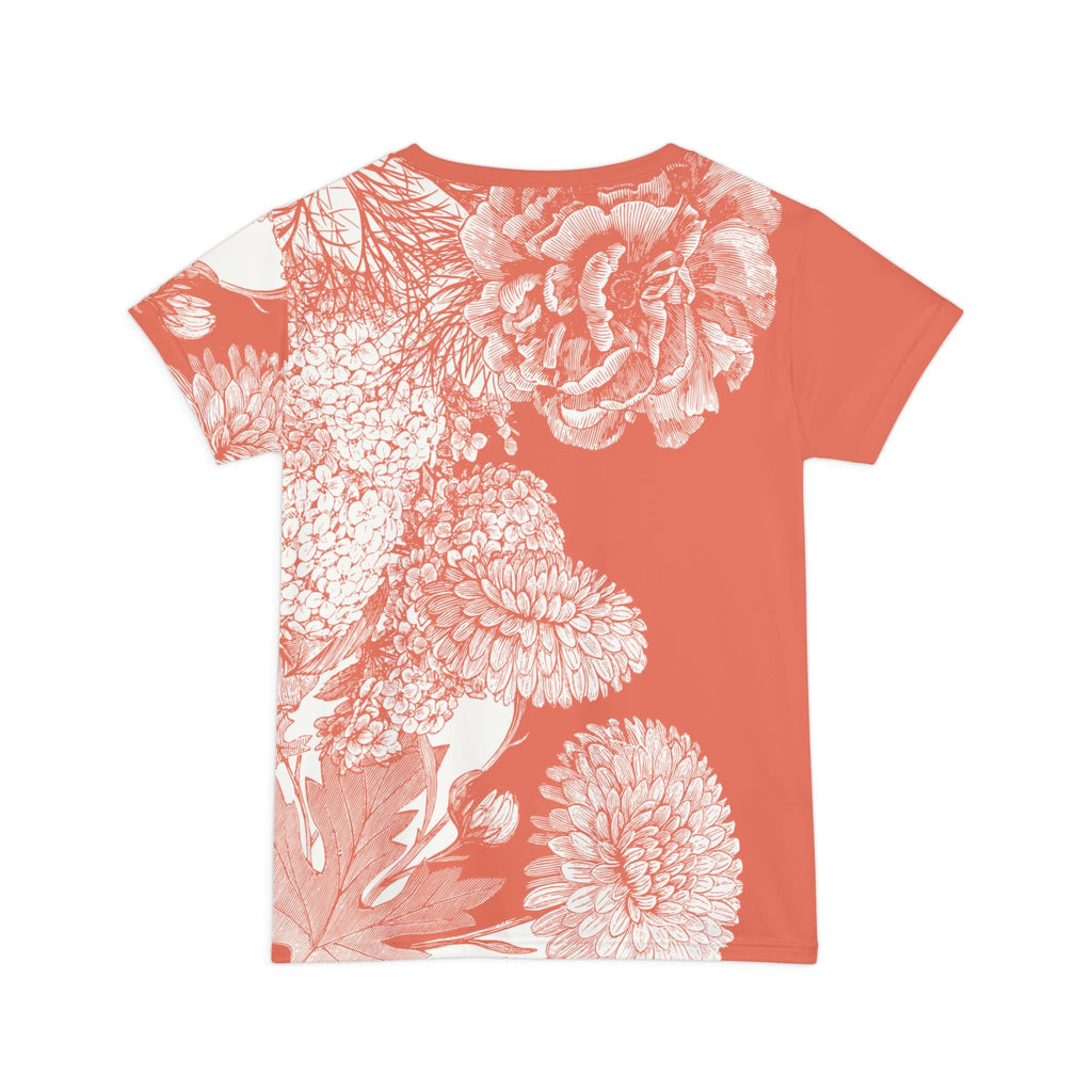 The Everyday Bloom Tee in Coral Lace