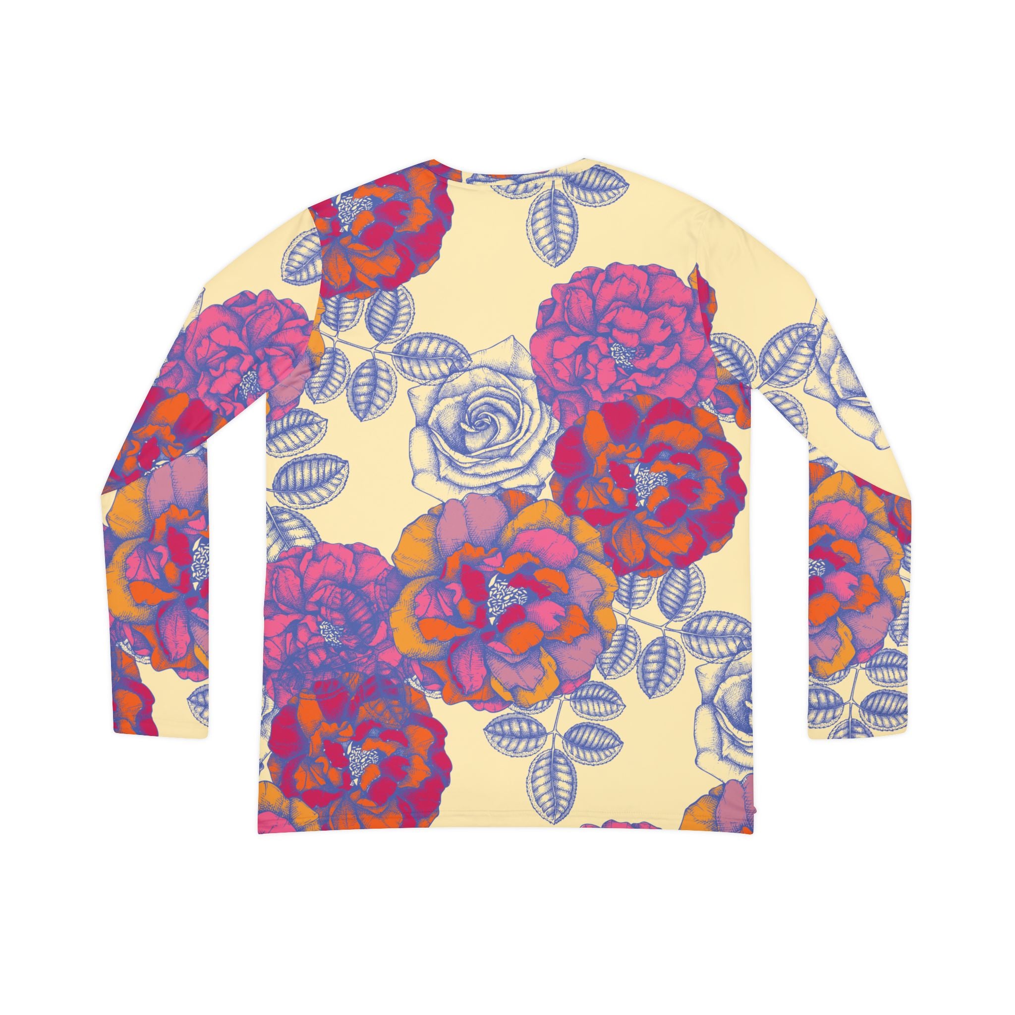 The Everyday V-Neck in Saffron Garden