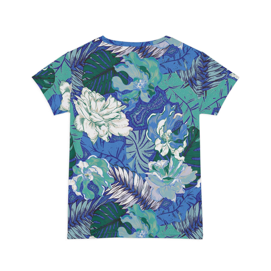 The Everyday Bloom Tee in Cobalt Eden