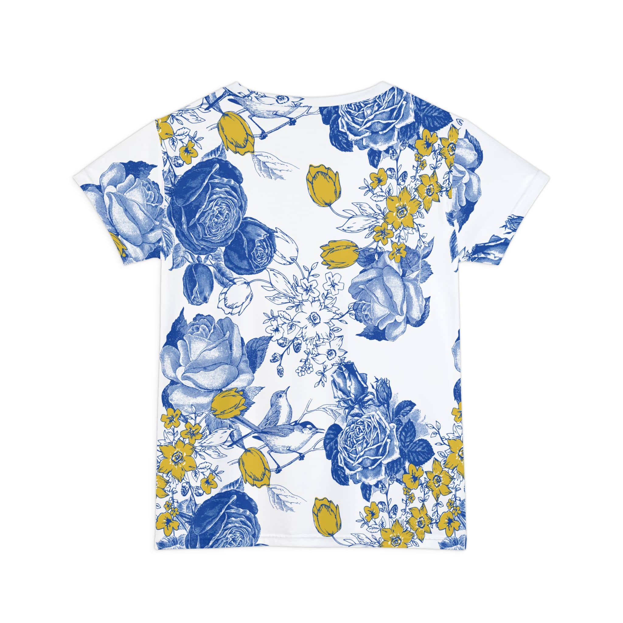The Everyday Bloom Tee in Porcelain Bloom