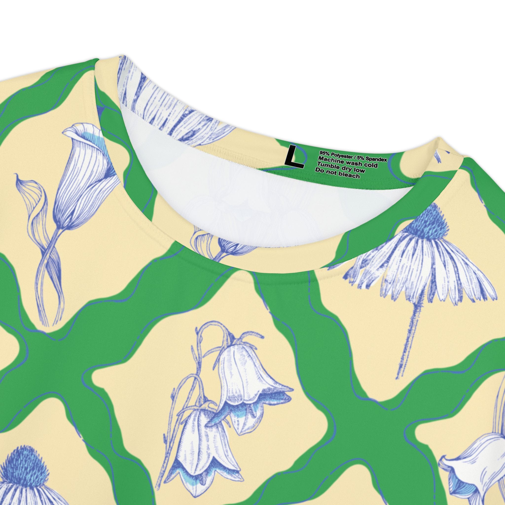 The Everyday Bloom Tee in Verdant Trellis