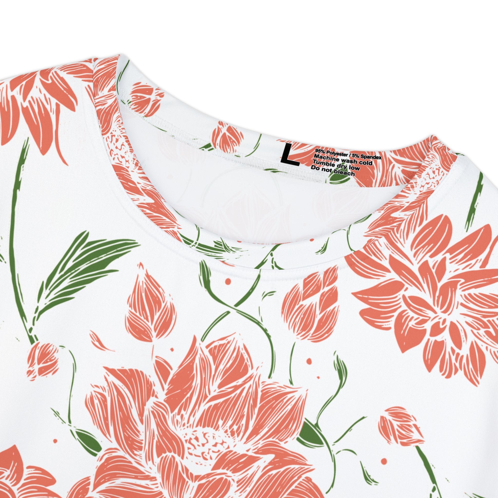 The Everyday Bloom Tee in Apricot Lace