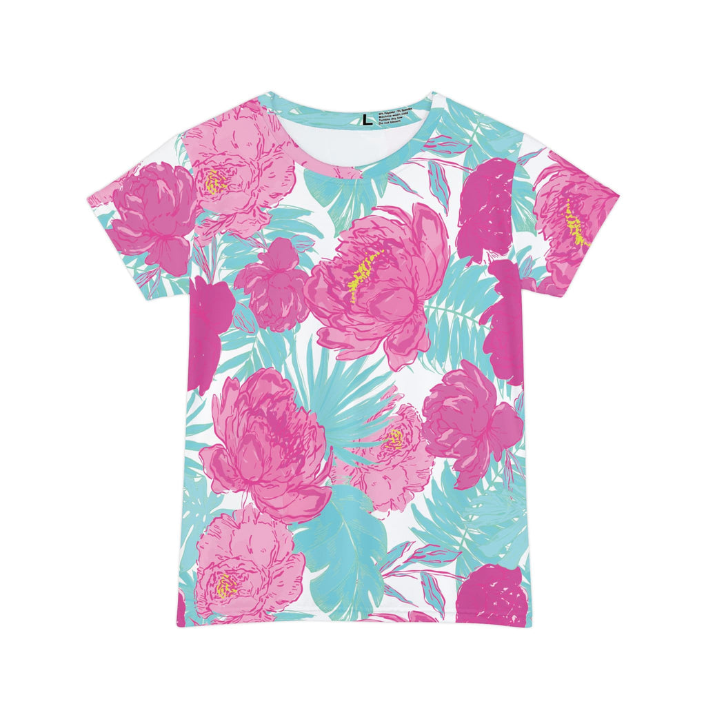 The Everyday Bloom Tee in Riviera Peony