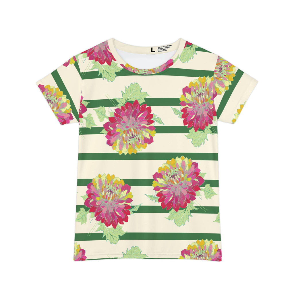 The Everyday Bloom Tee in Garden Regatta