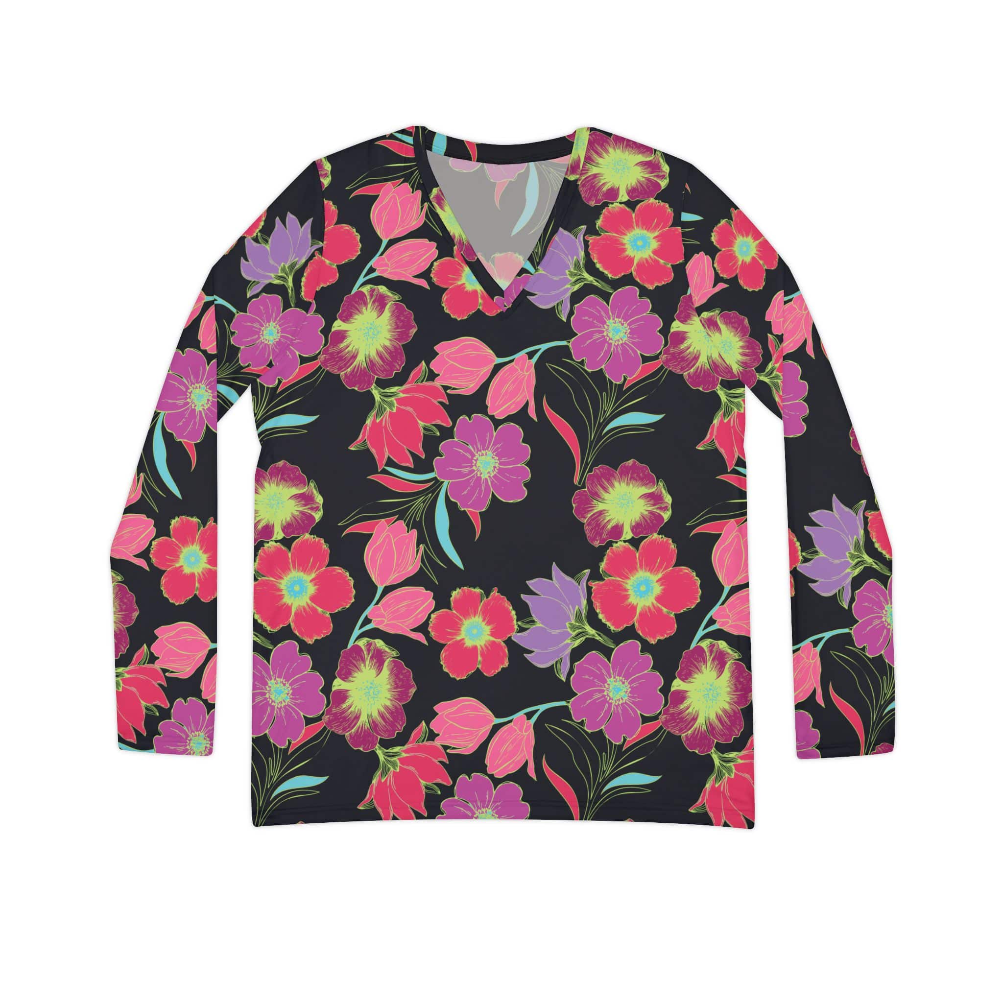 The Everyday V-Neck in Twilight Garden