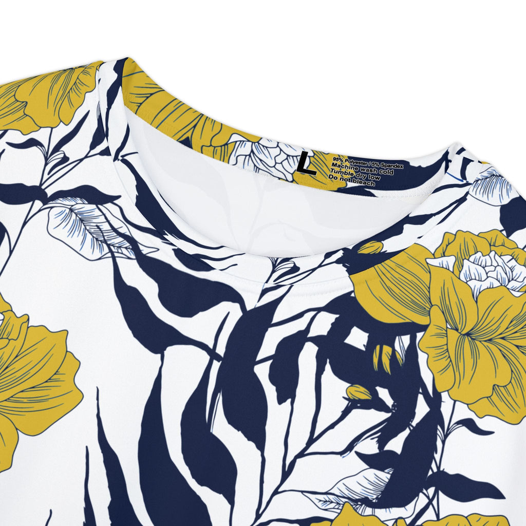 The Everyday Bloom Tee in Cobalt Canopy