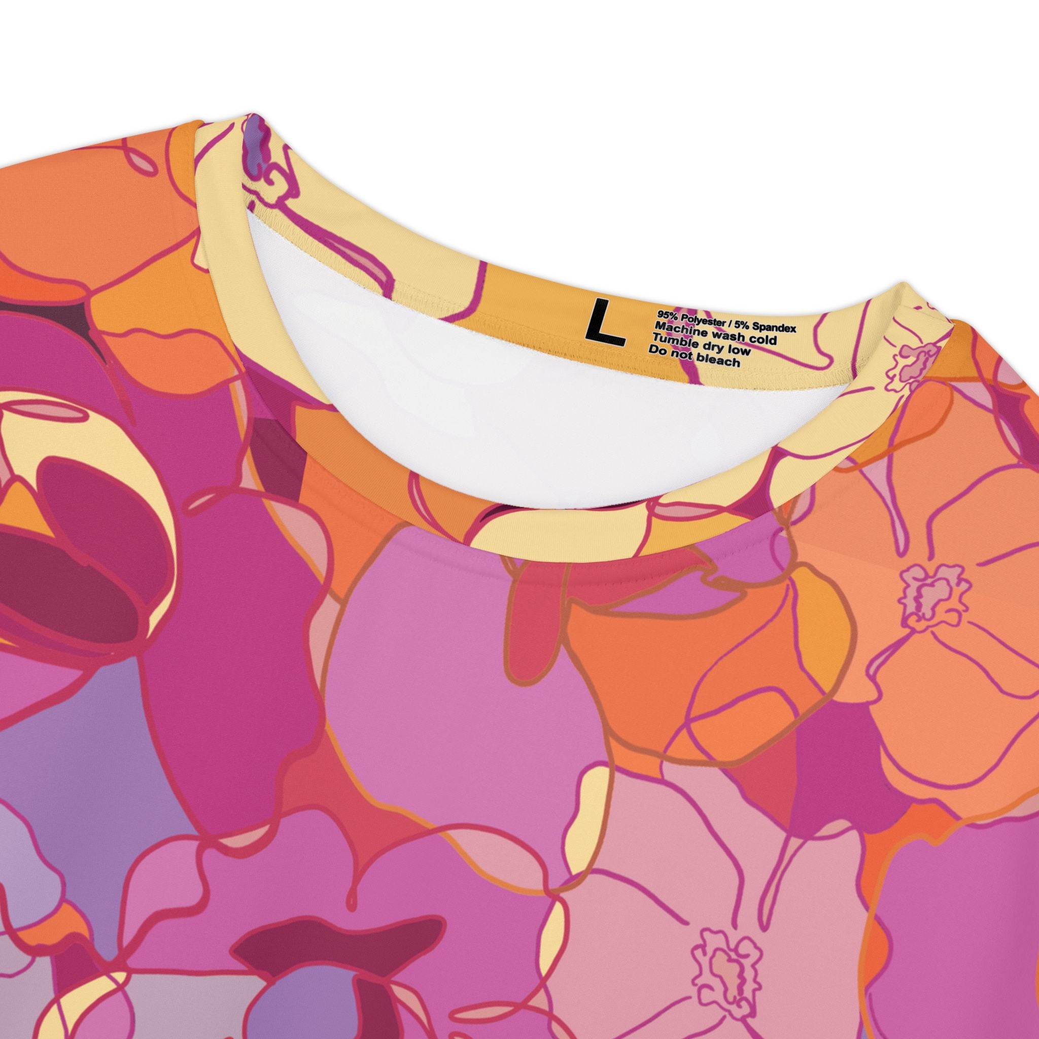 The Everyday Bloom Tee in Petal Riot