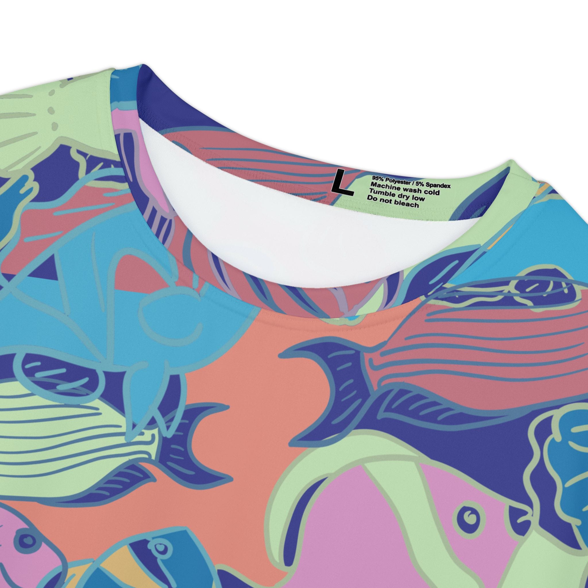 The Everyday Bloom Tee in Coral Current