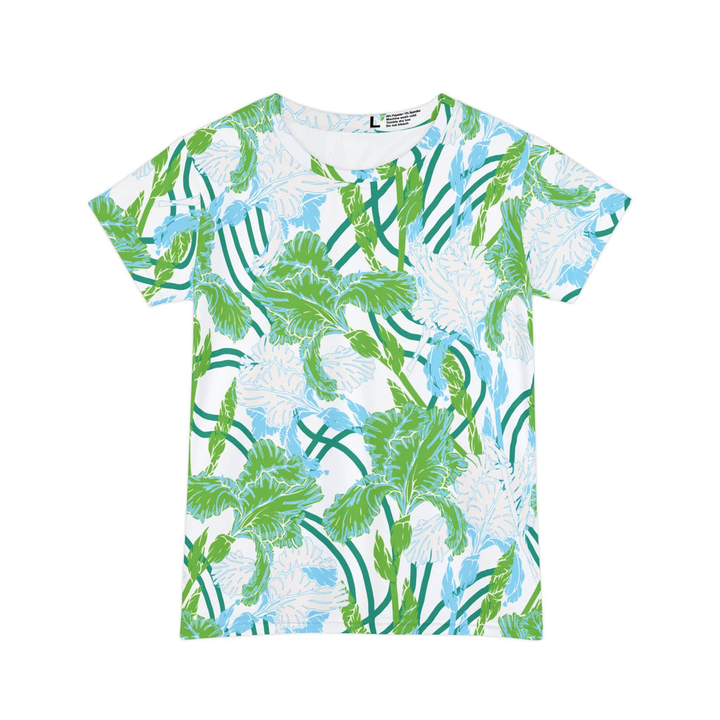 The Everyday Bloom Tee in Seaside Iris