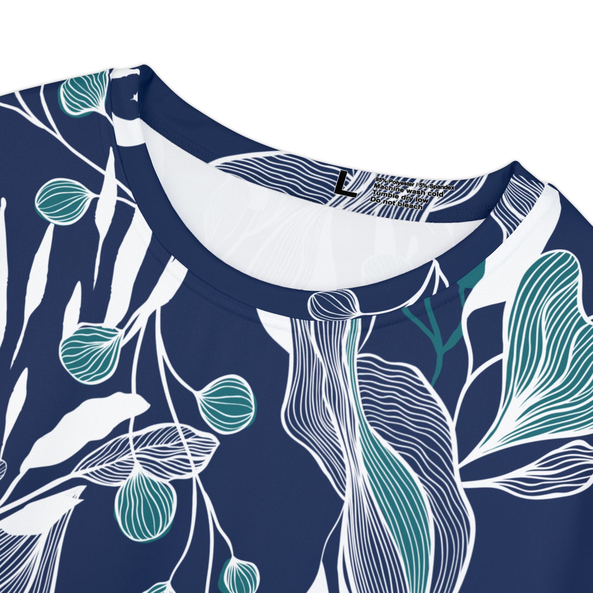 The Everyday Bloom Tee in Midnight Eucalyptus