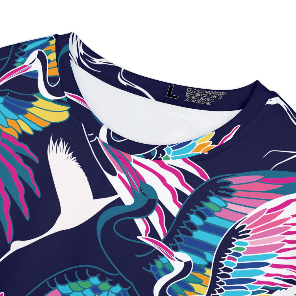 The Everyday Bloom Tee in Midnight Aviary