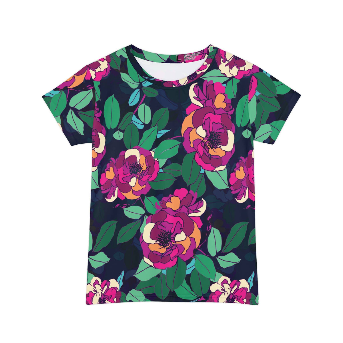 The Everyday Bloom Tee in Jewelbox Peony